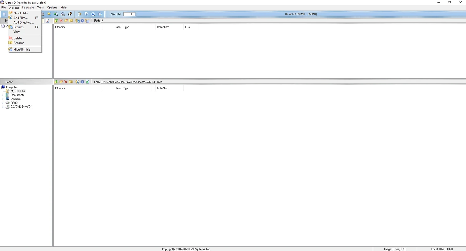 UltraISO — screenshot 3
